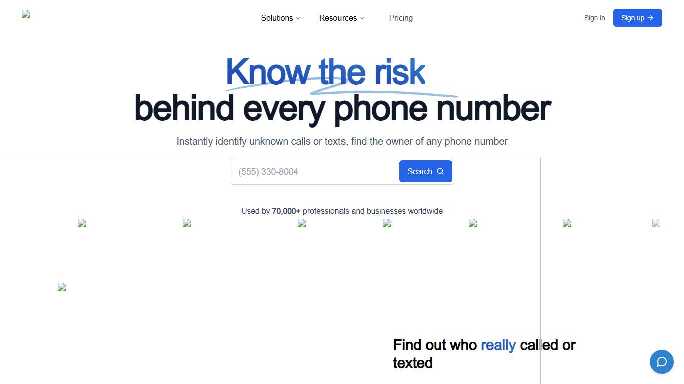 Lookify.io - Reverse Phone Number Lookup and Data Search
